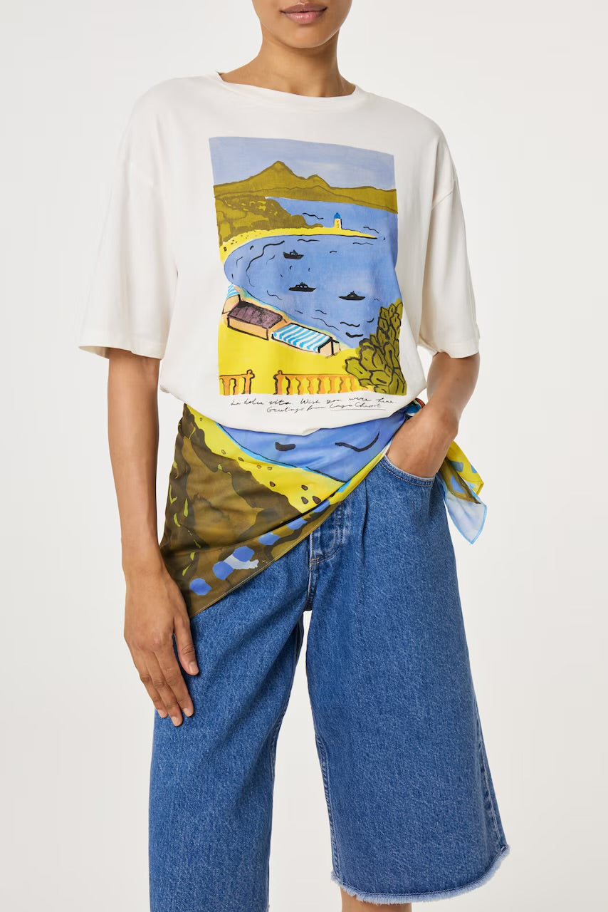 Chapot Postcard Scarf