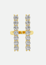 Iris Diamond Ring Gold