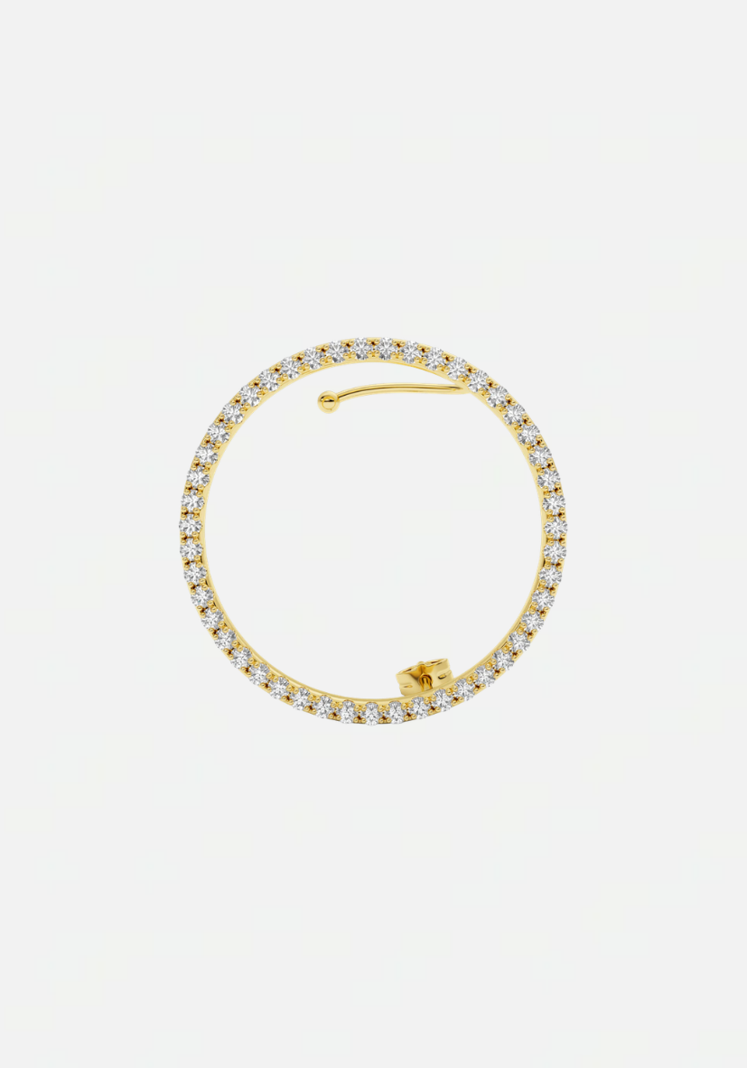 Kay Diamond Earstud Gold