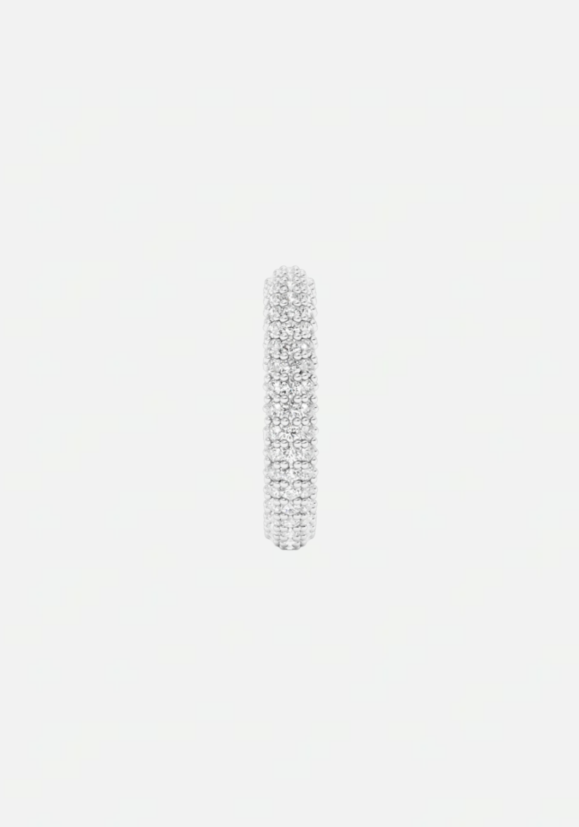 Kos Diamond Earcuff Silver