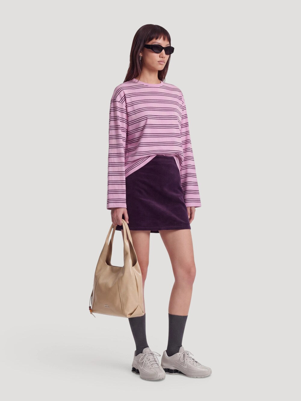 Sian skirt plum perfect