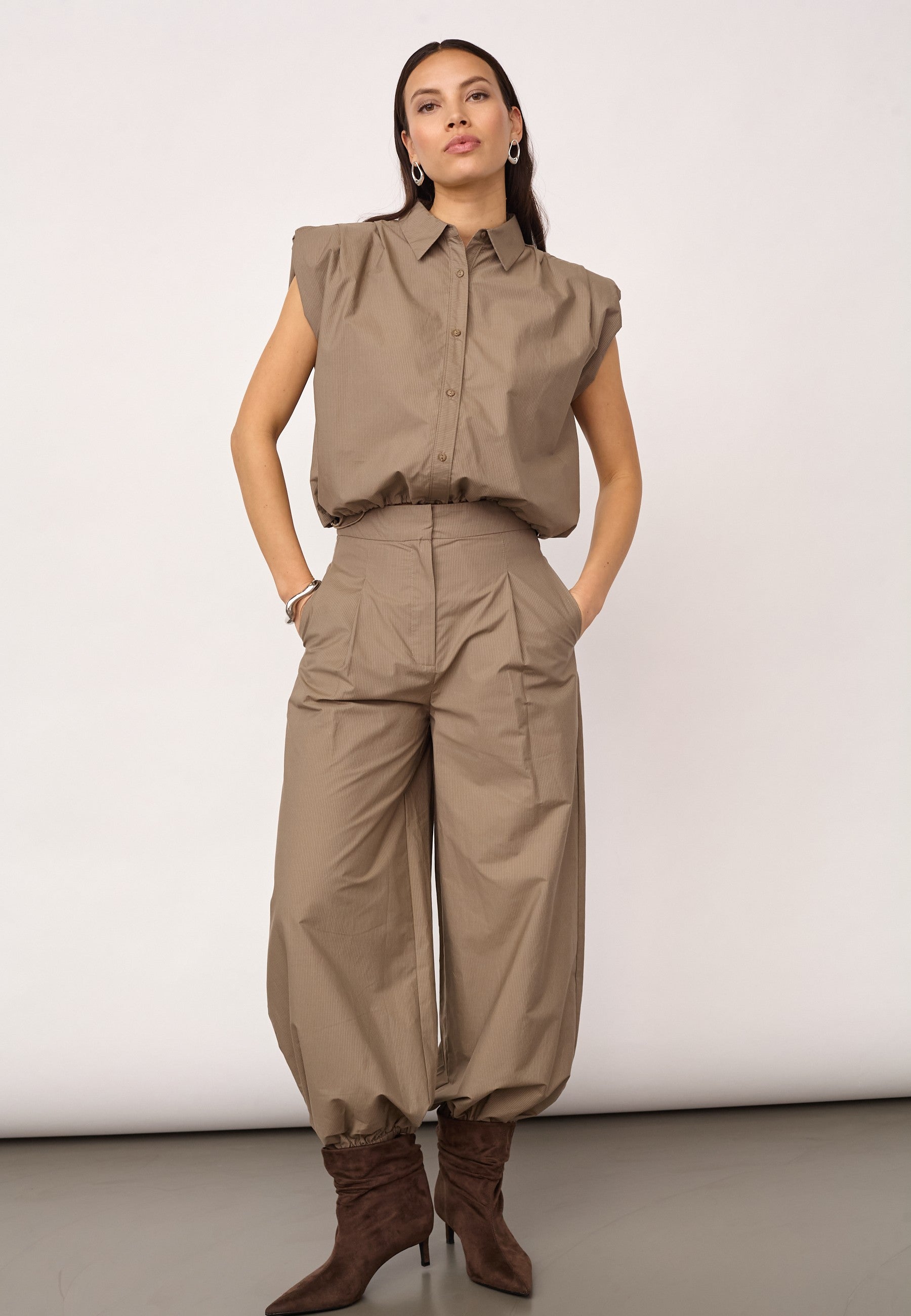 OpheliaCC Pleat SS Shirt