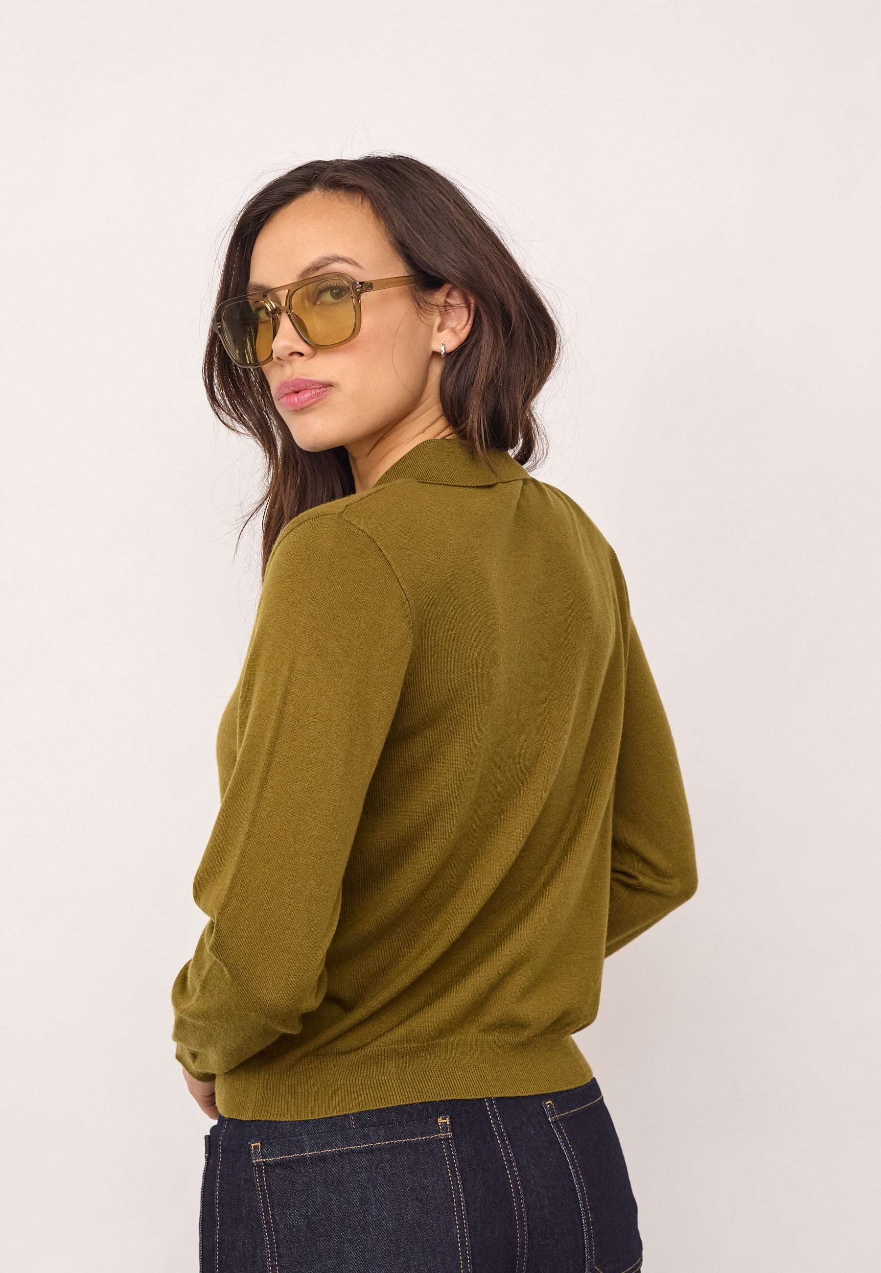 CoryCC Padded Polo Knit