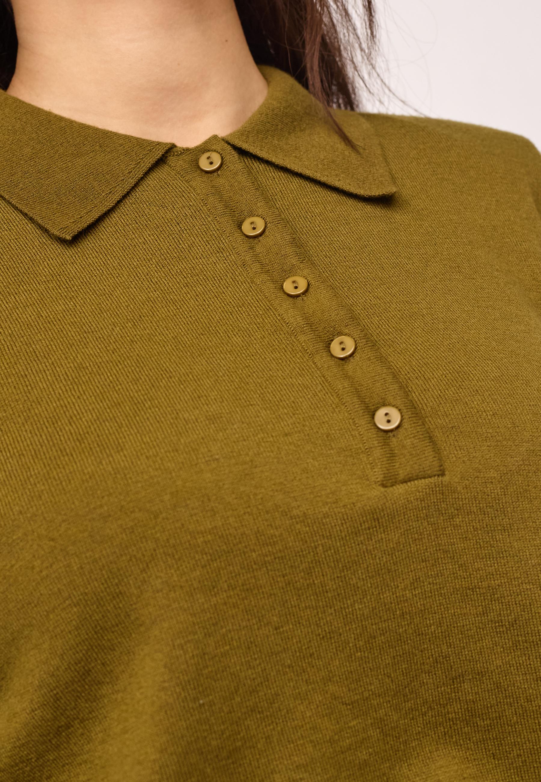 CoryCC Padded Polo Knit