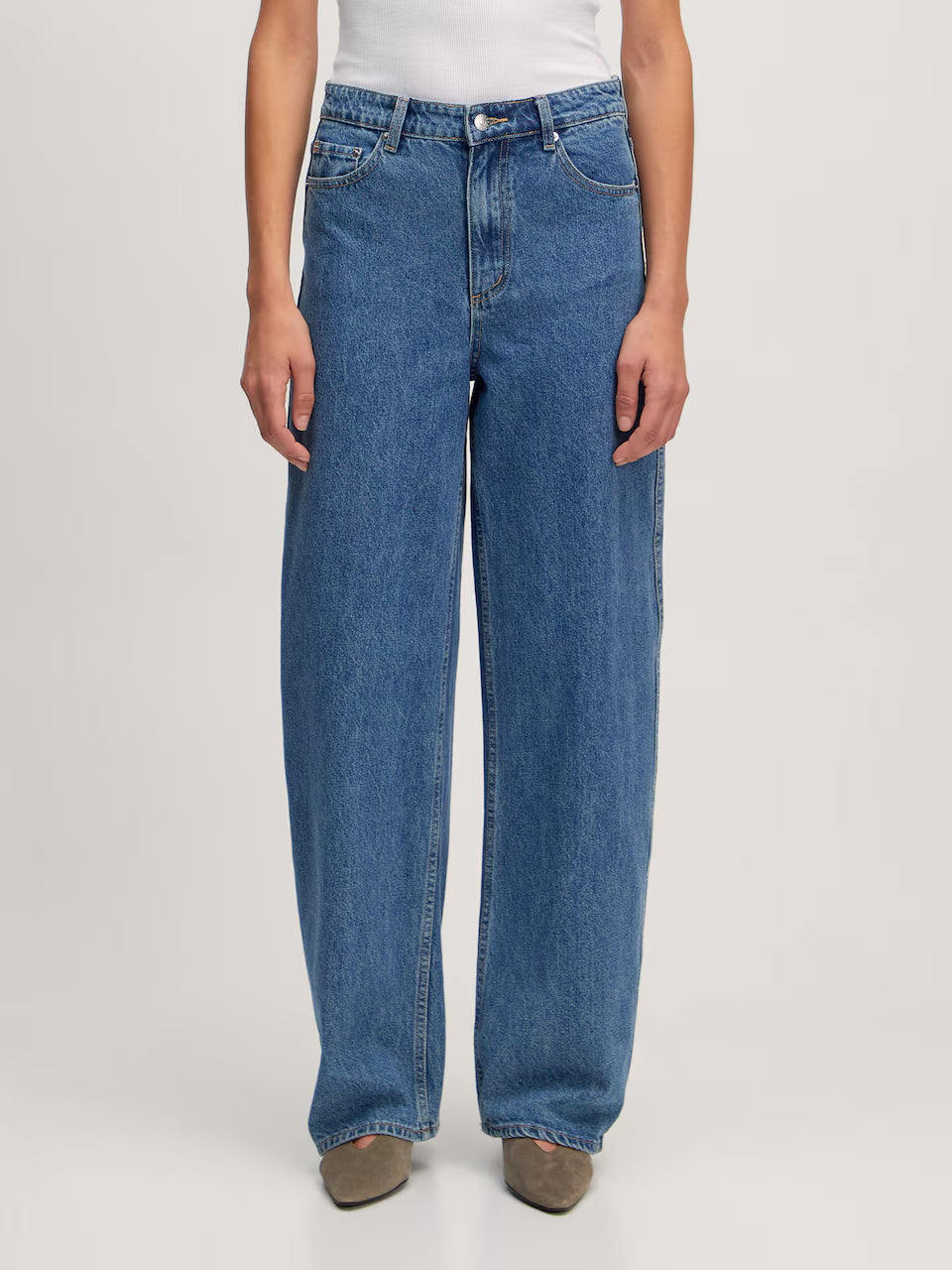 Theodora Denim Trousers Blue