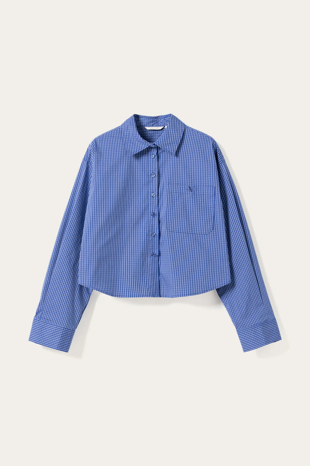 N-marlon shirt davy blue check