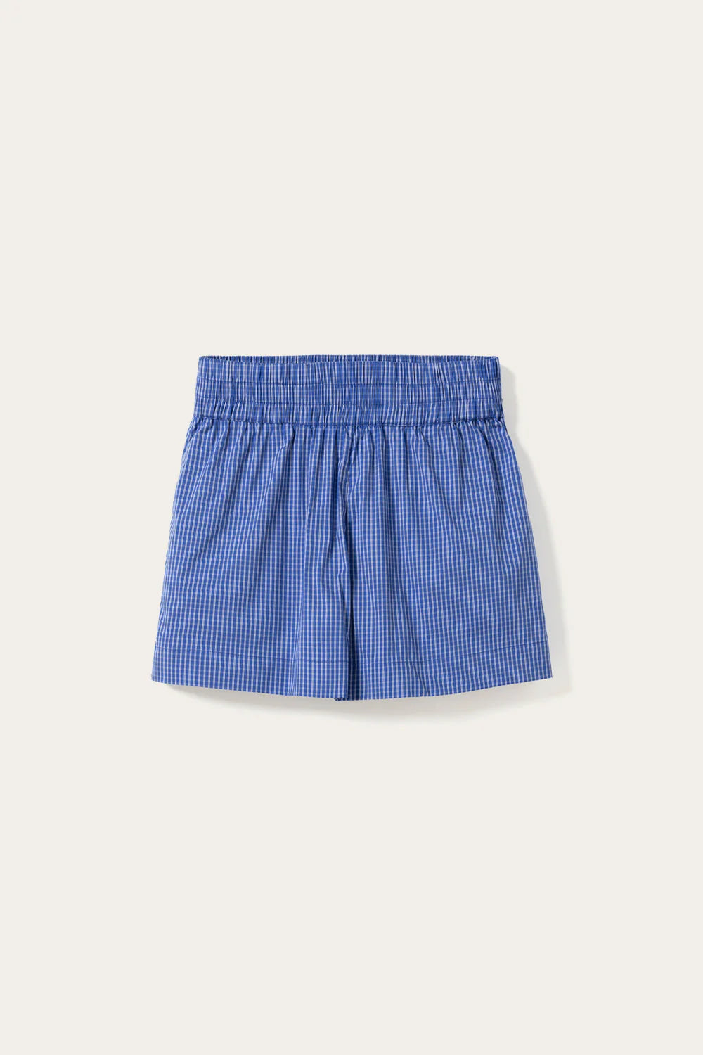 N-marian mw shorts blue check