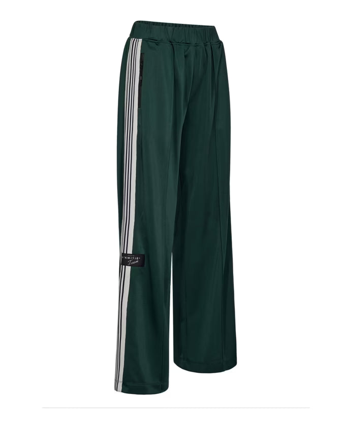 Baggy trackpants dark green