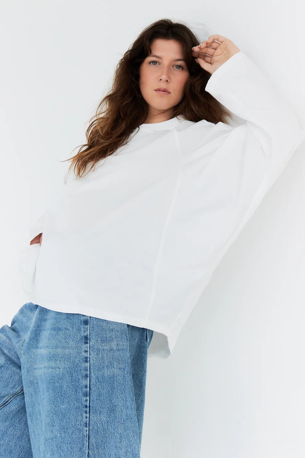 Cora t-shirt bright white