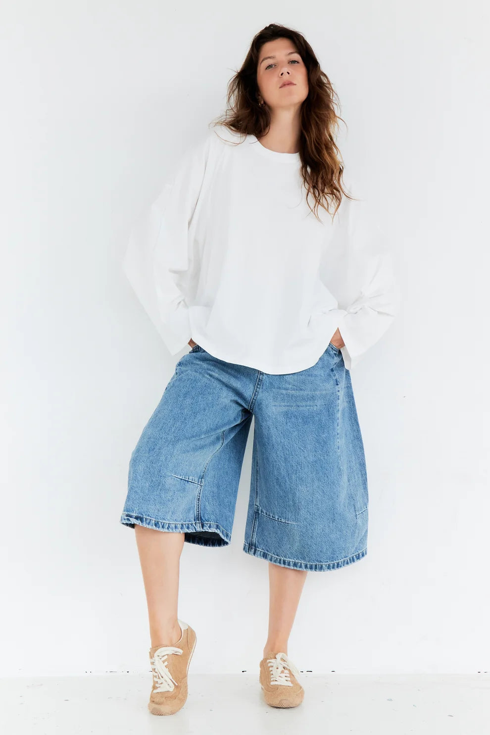 Cora t-shirt bright white