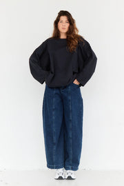 Cora t-shirt marine blue