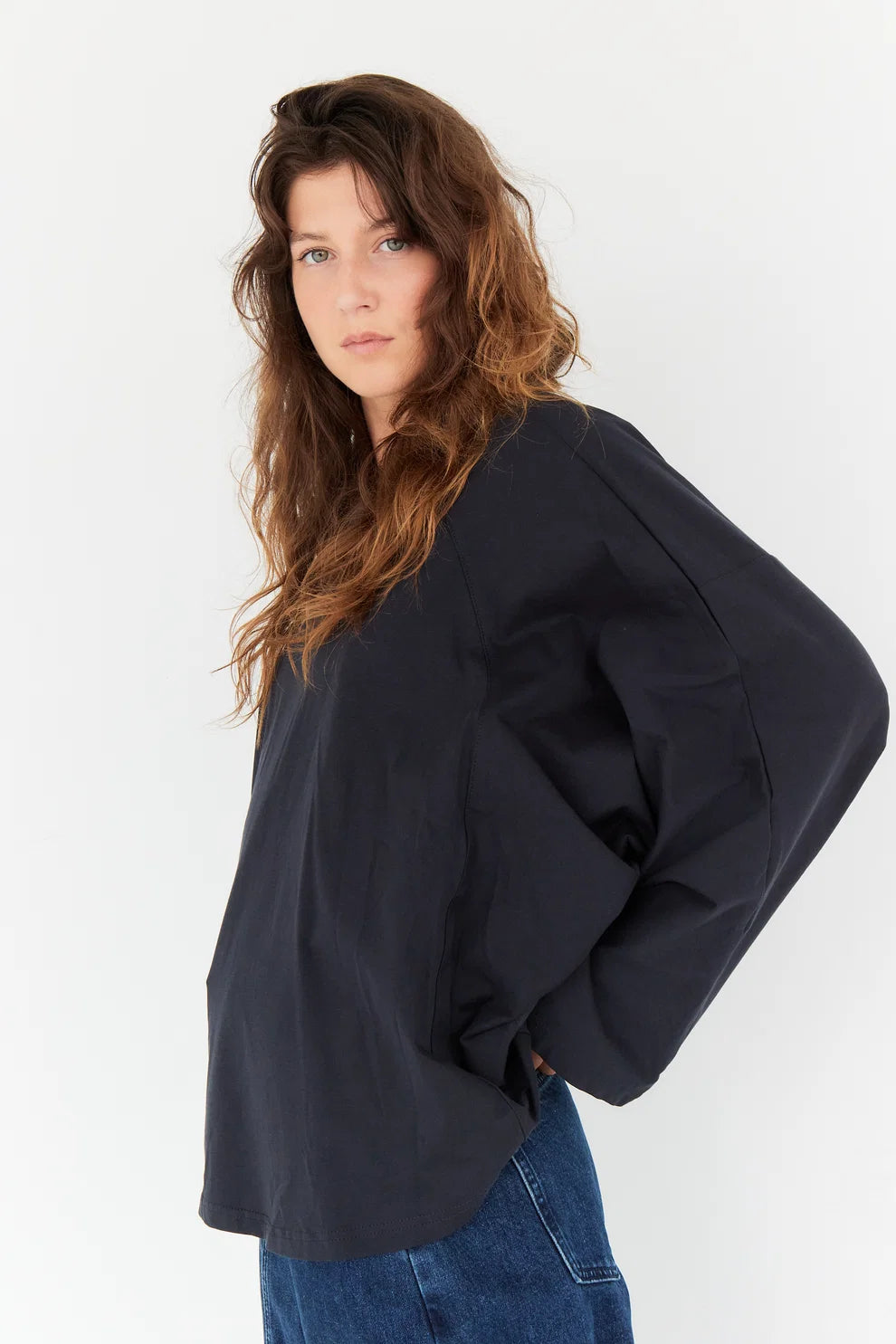 Cora t-shirt marine blue