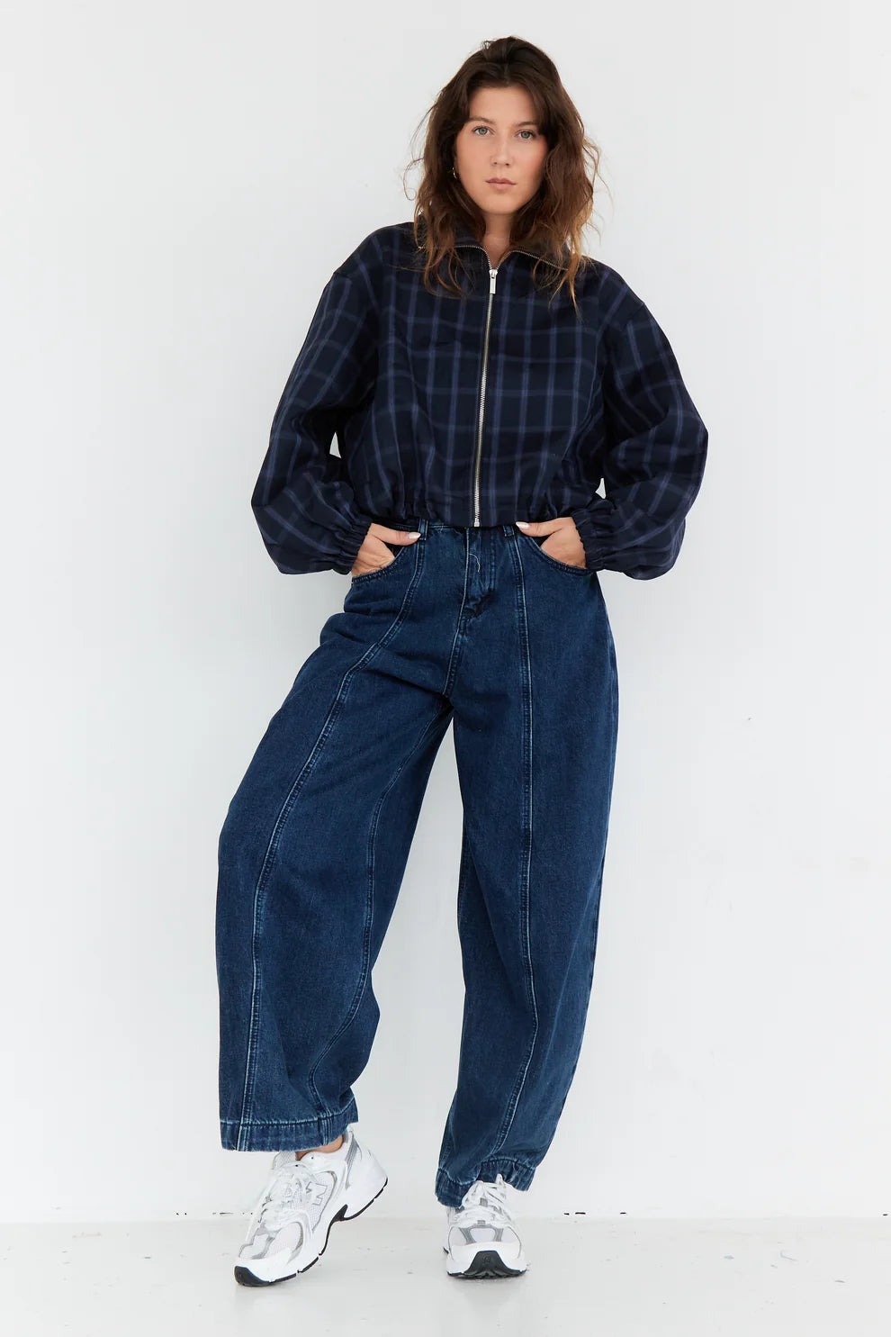Zelie blue jacket