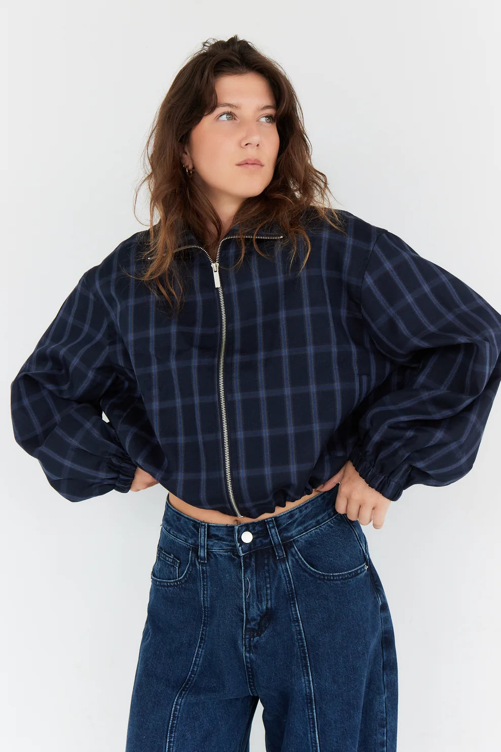 Zelie blue jacket