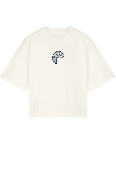 Benja T-shirt cosy white