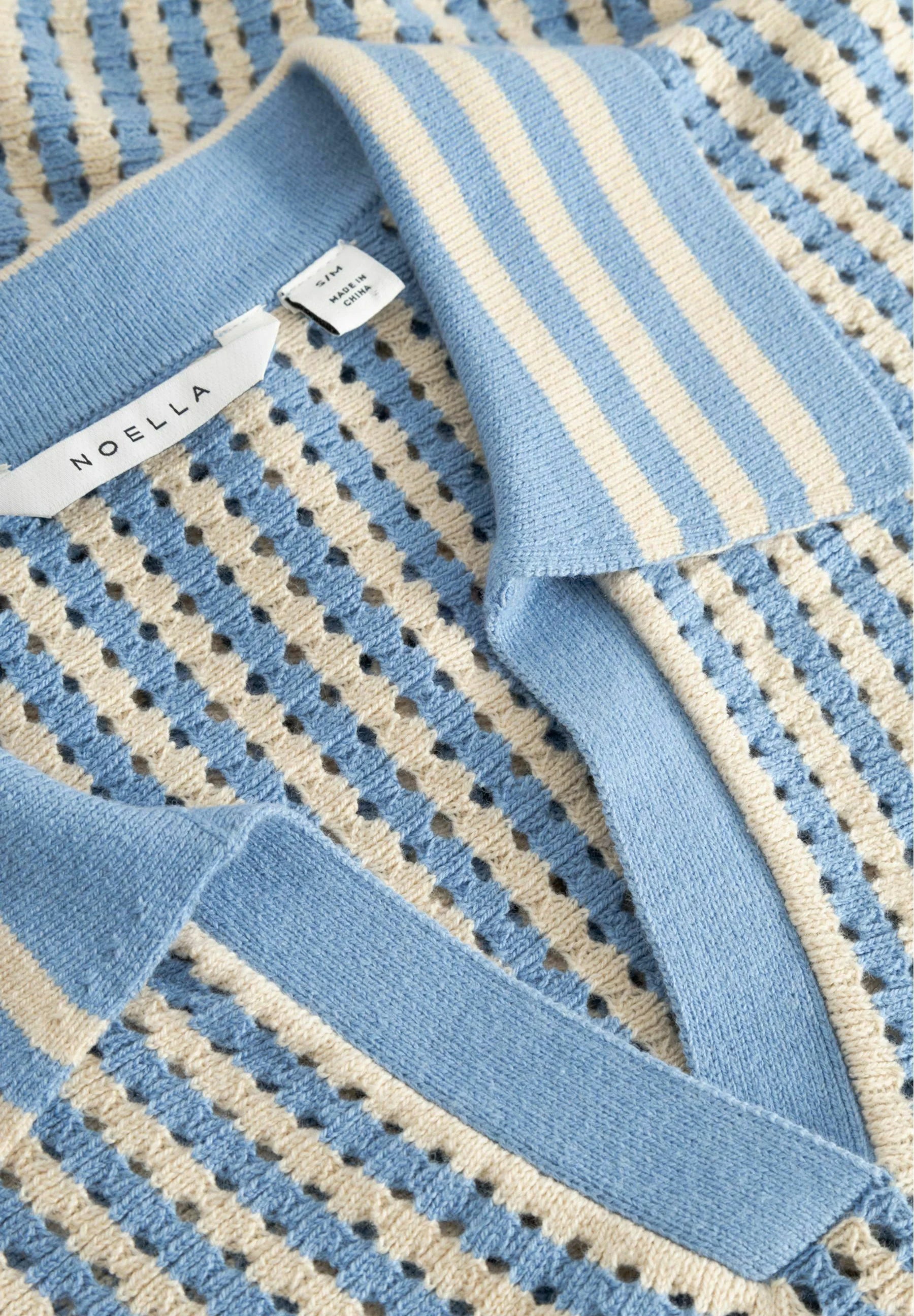 N-makenna knit blue stripe