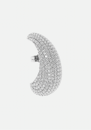 Bulb Diamond Earstud Silver