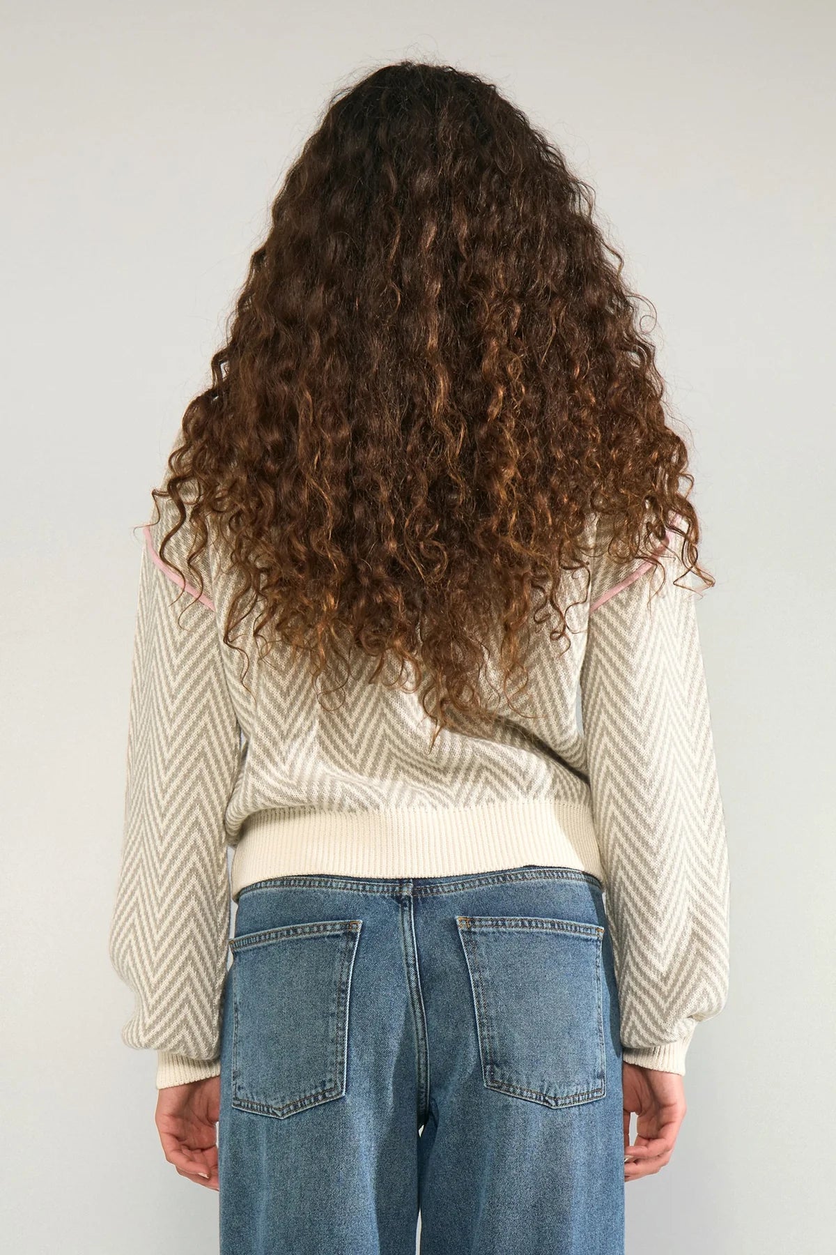 Nuravissi cardigan light grey