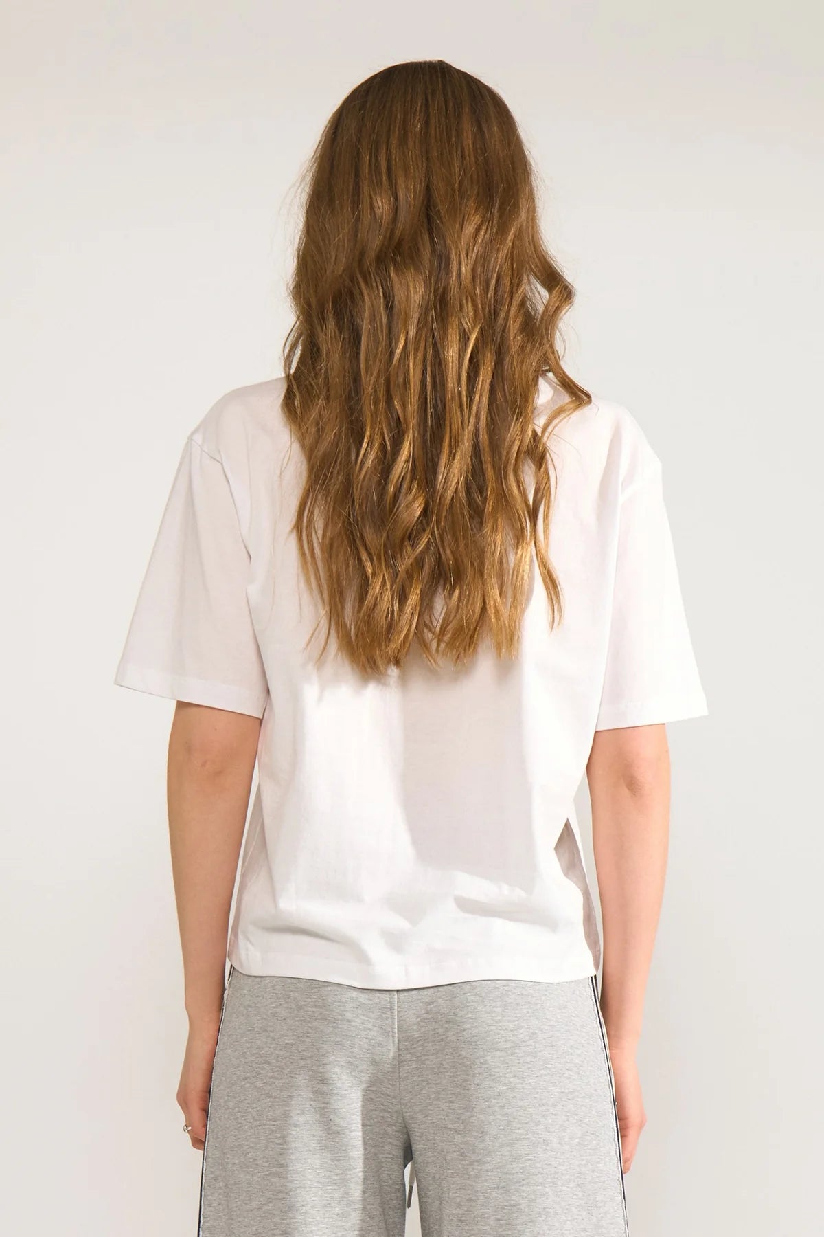 Nutenia boxy t-shirt bright white