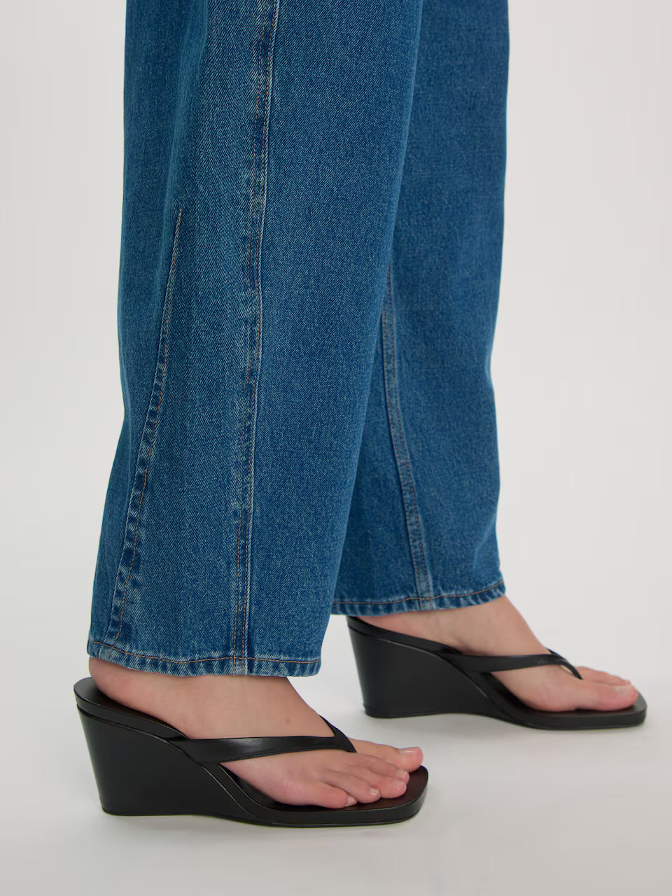 Camilla denim trousers mid blue denim