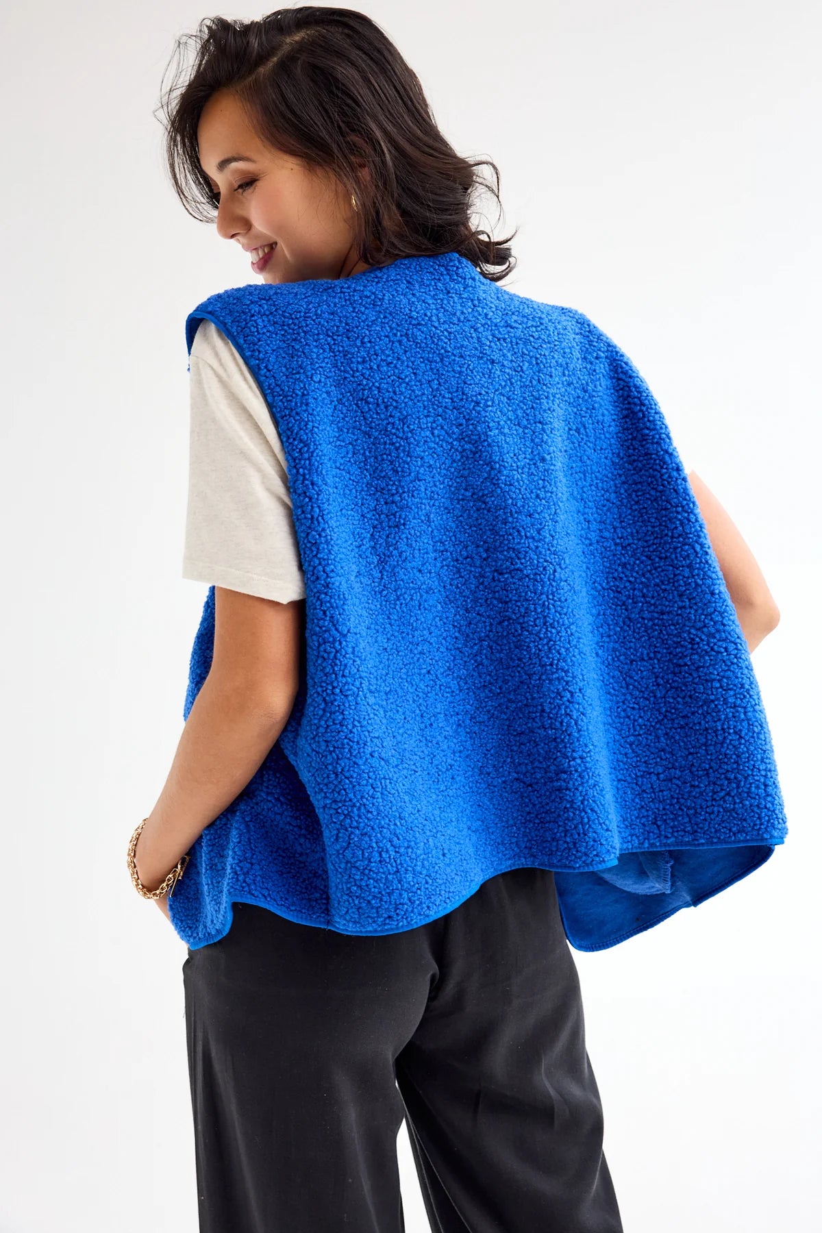 Kiki Gilet Blue