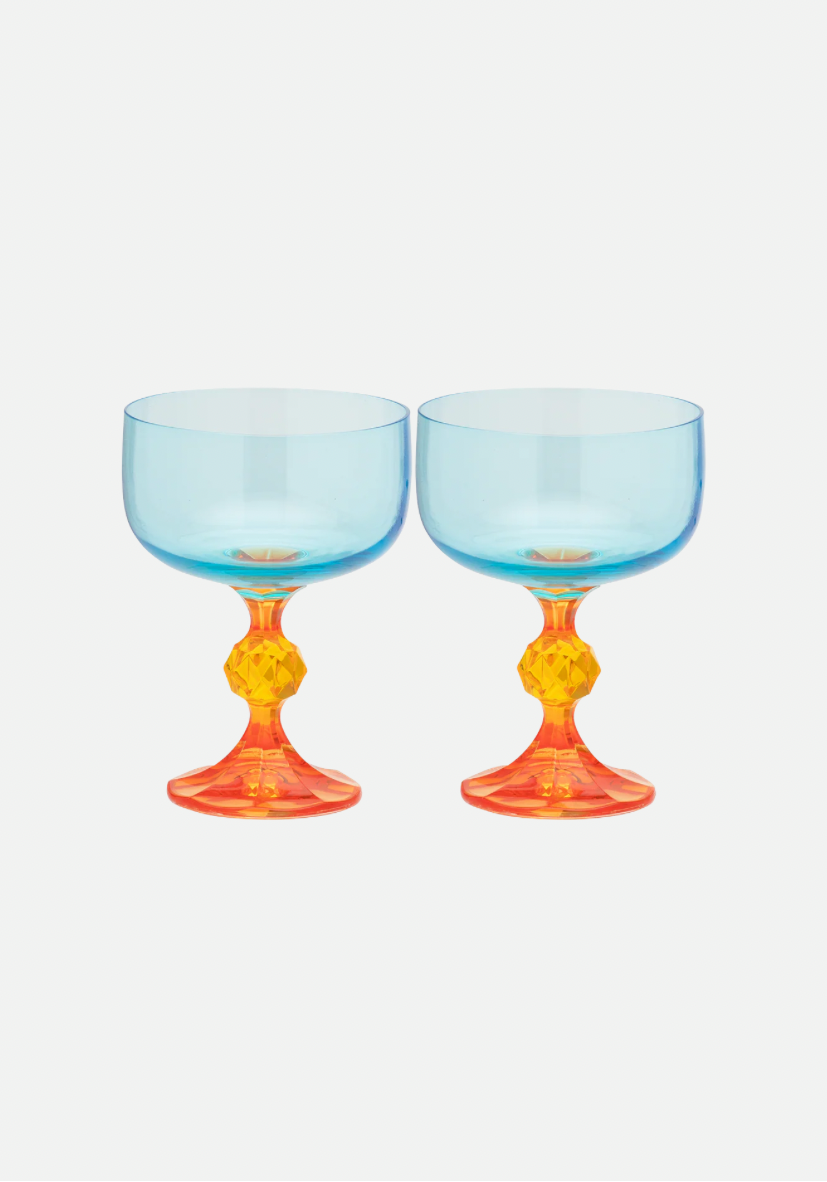 Paradise Cocktail Glass Set of 2