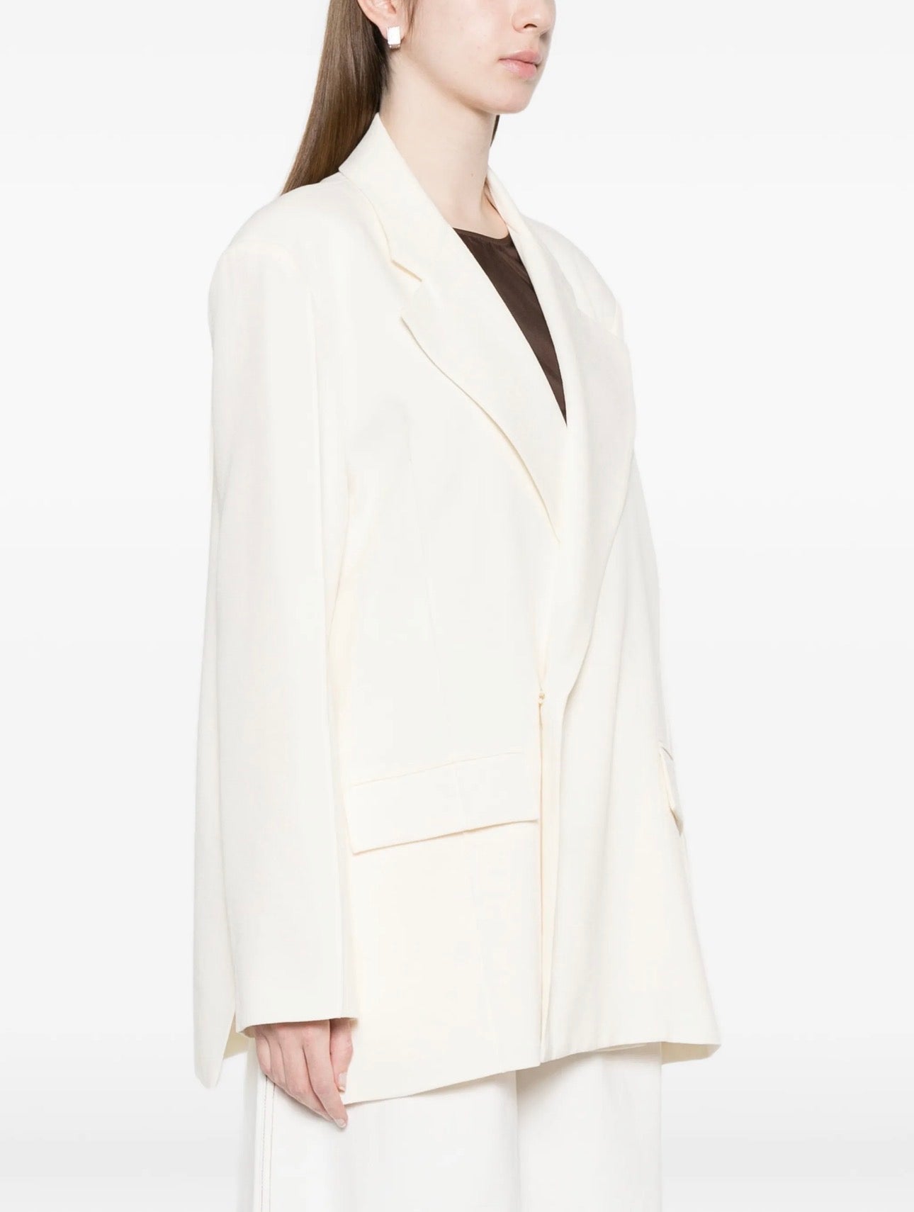 Blanco blazer pure white