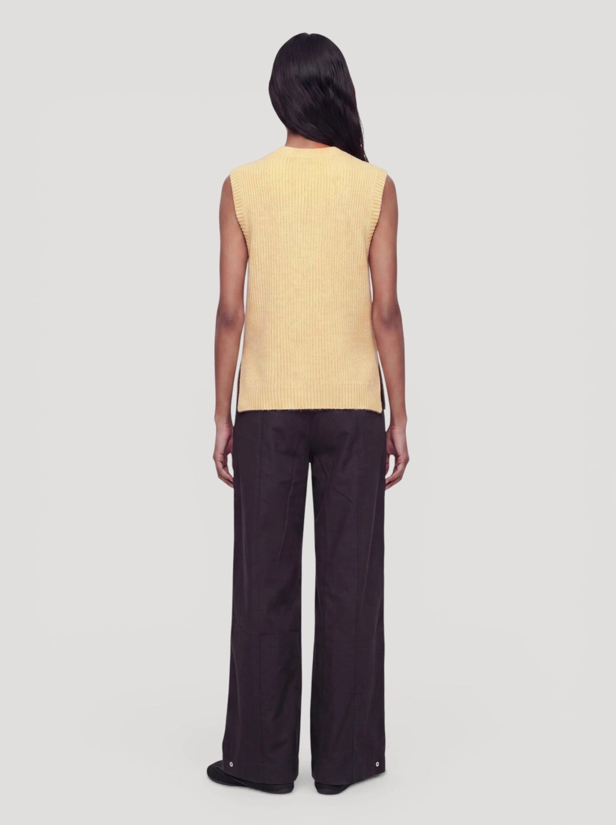 Thanya knit vest flan