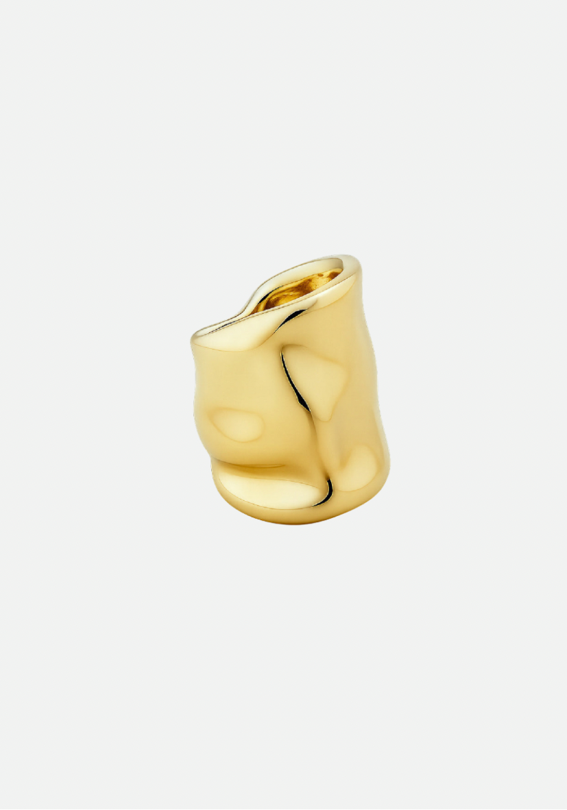 Molten Ara Earcuff Gold