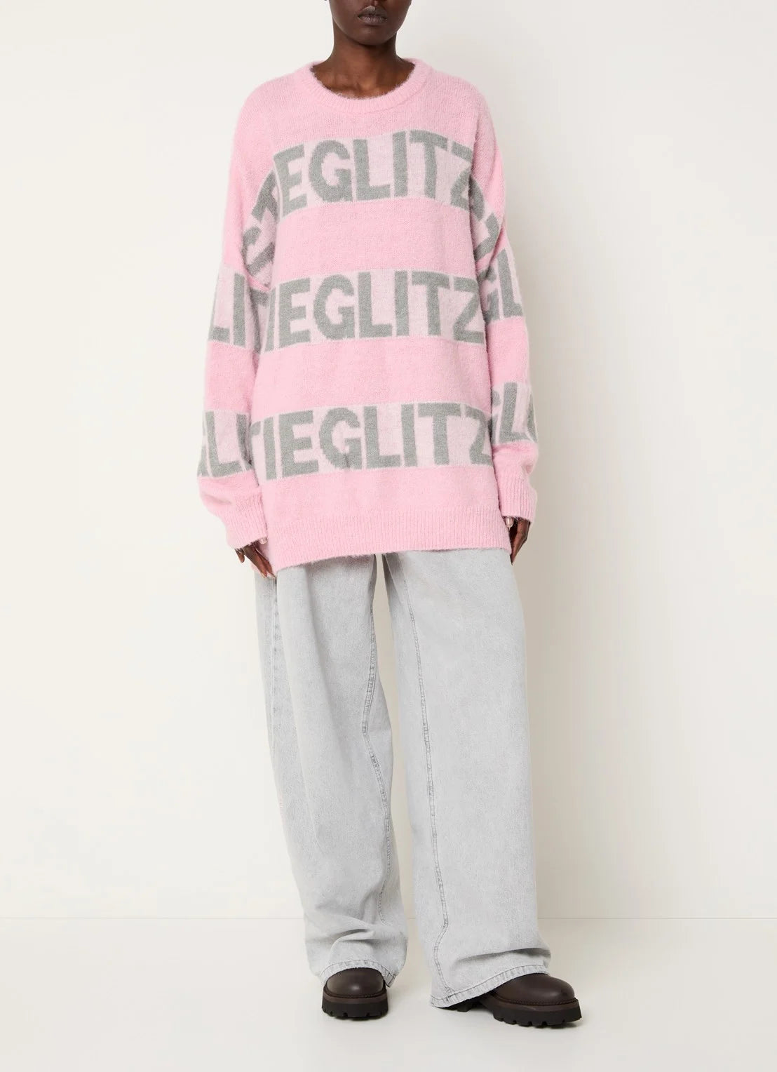 Keisa knitted sweater pink