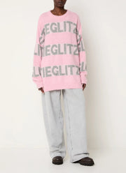 Keisa knitted sweater pink