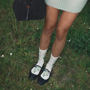 Fleuriora Visca Sock White