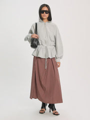 Ulima Peplum Hoodie
