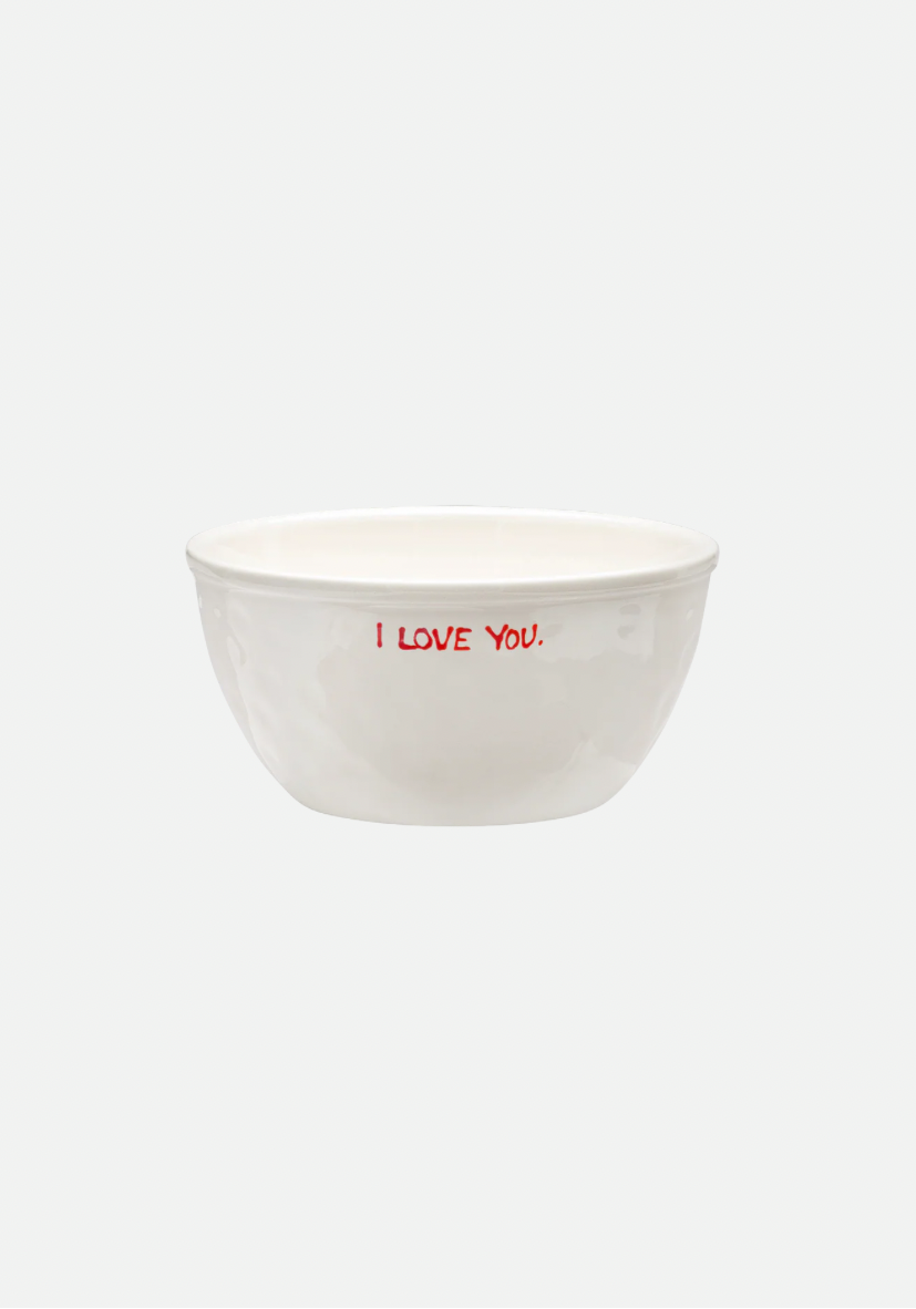 I love you bowl
