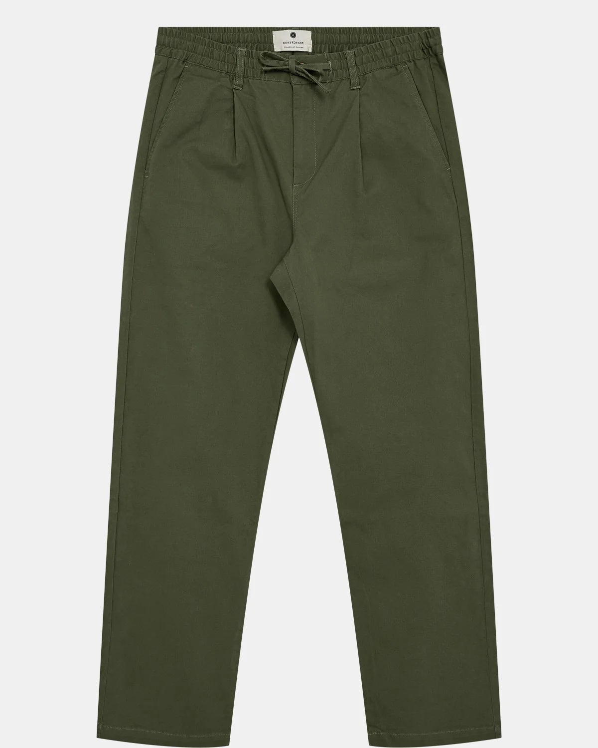 Akjan cotton pants olivine
