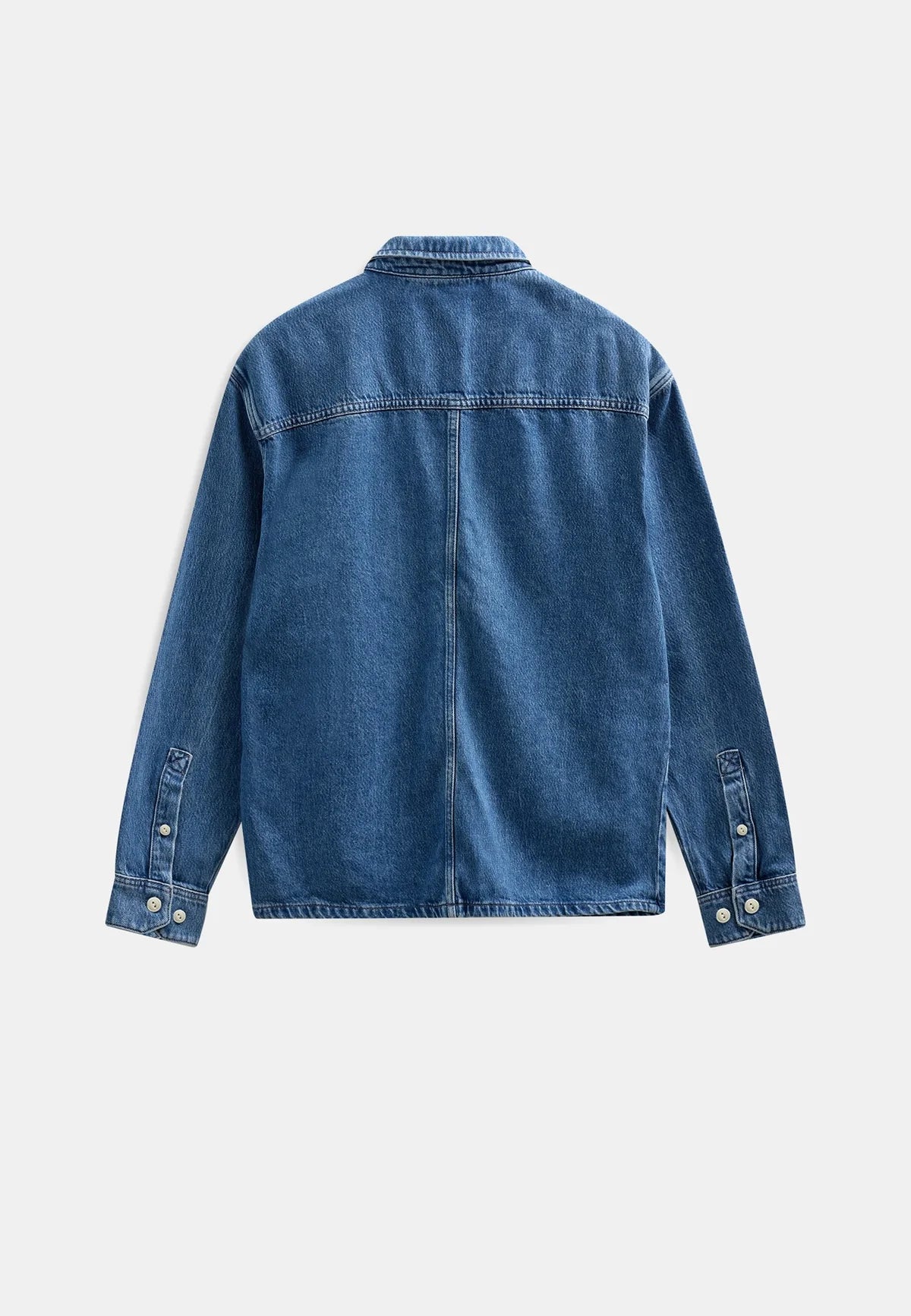 Akotto Denim Overshirt Light Blue Denim