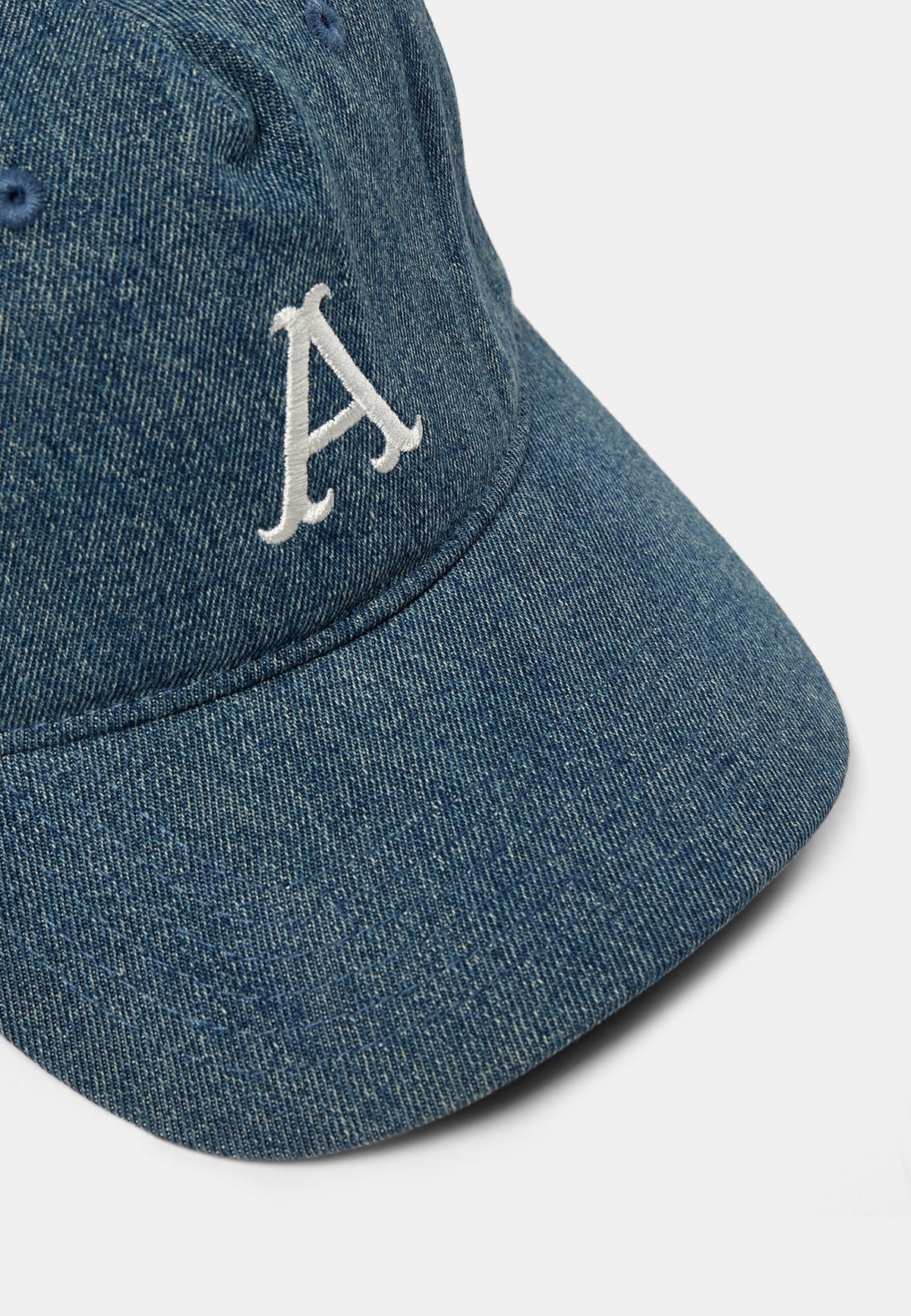 Akemil Denim Cap – Medium Blue Denim