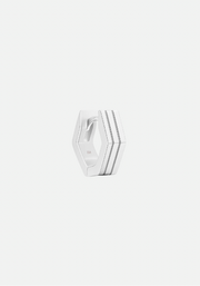 May Stripe Earring Silver