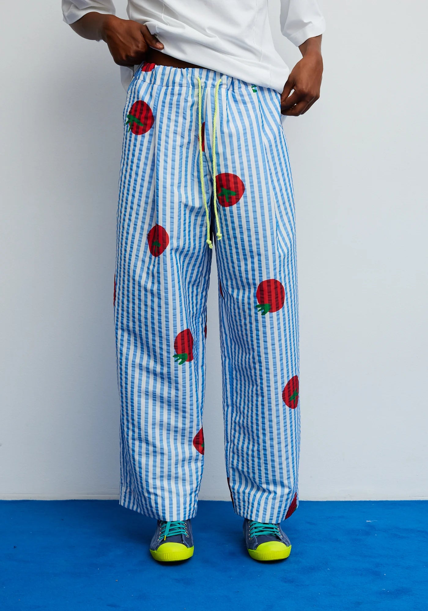 Blue beso pants