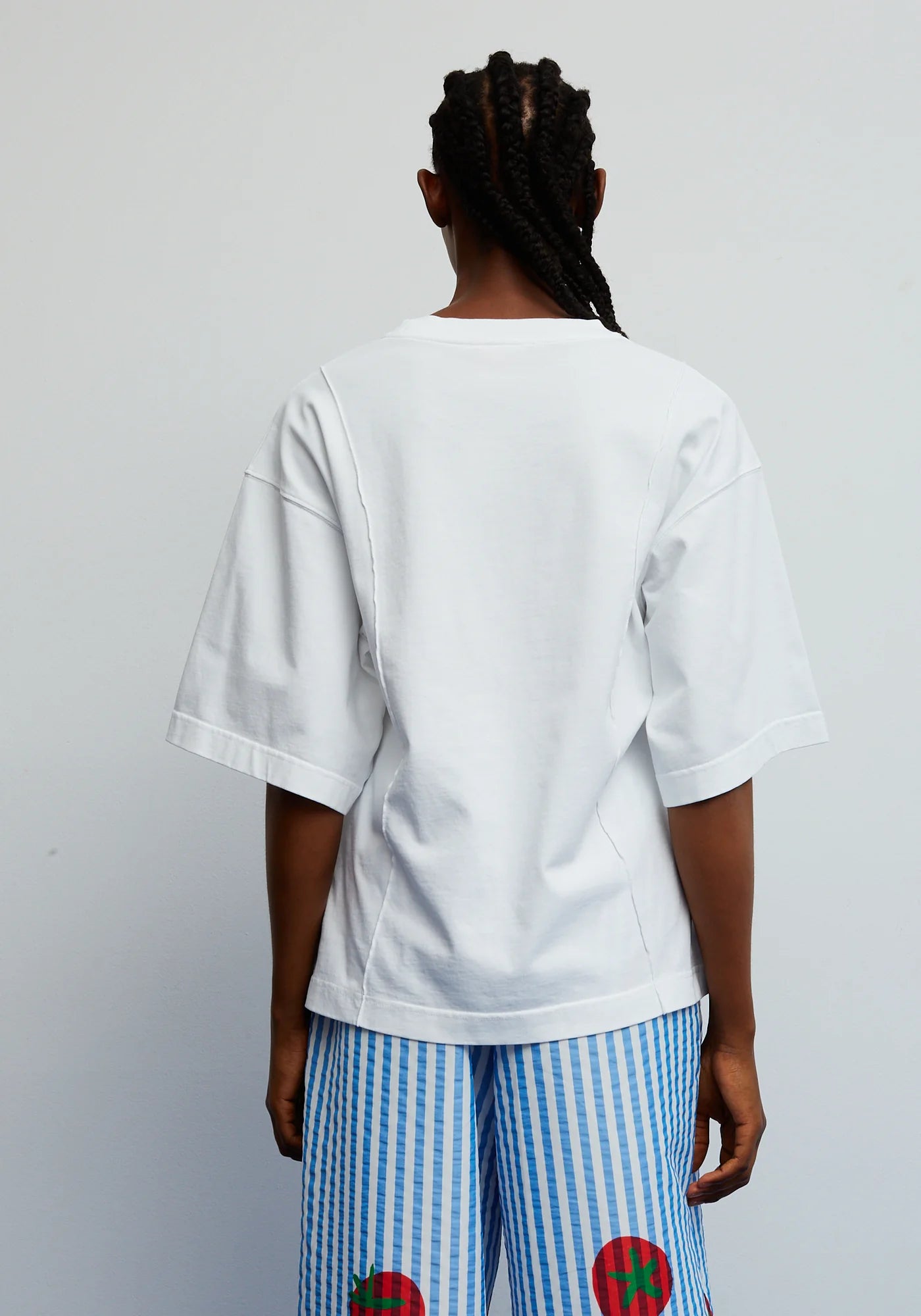 White bite shirt