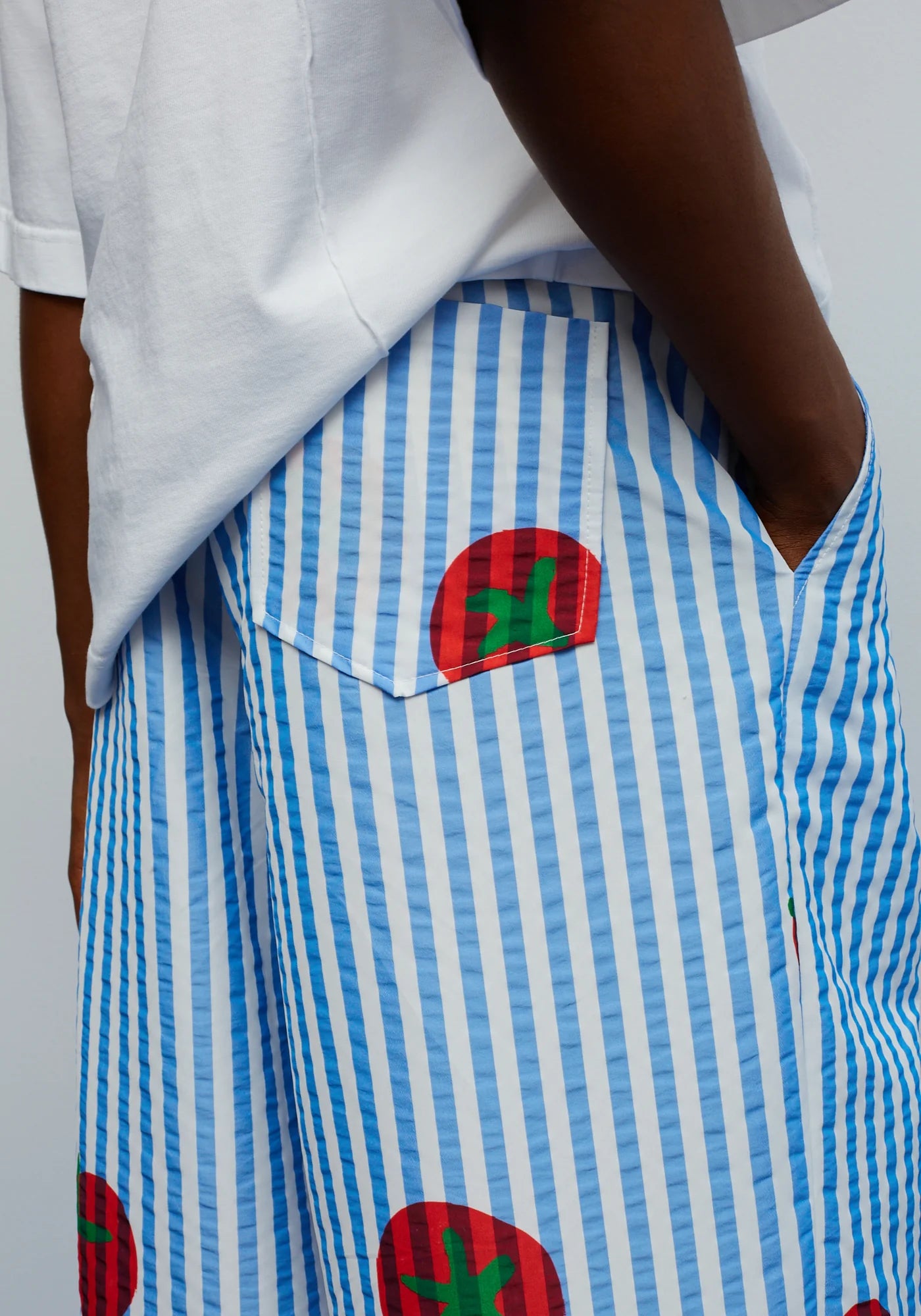 Blue beso pants