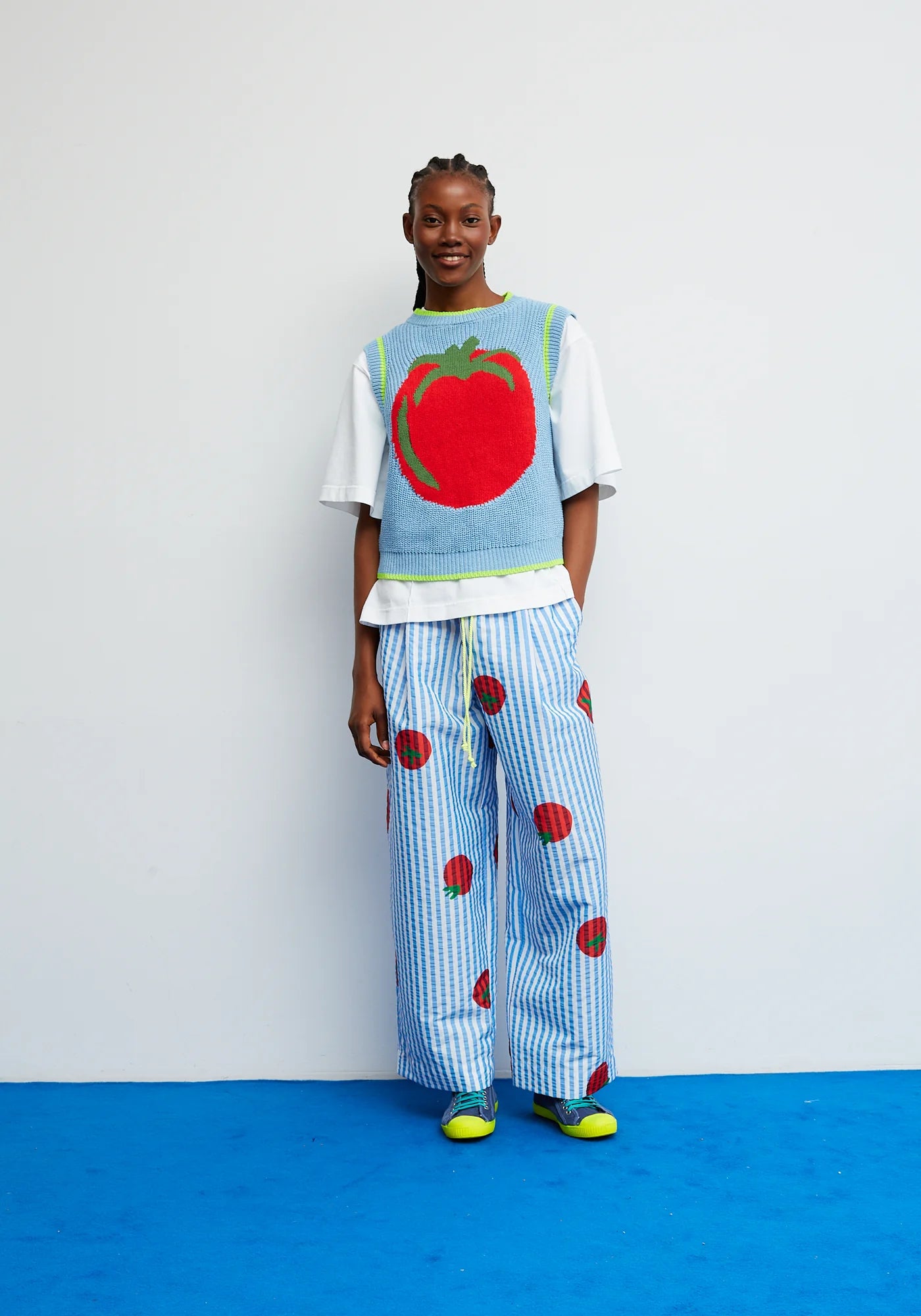 Blue pomodoro veste