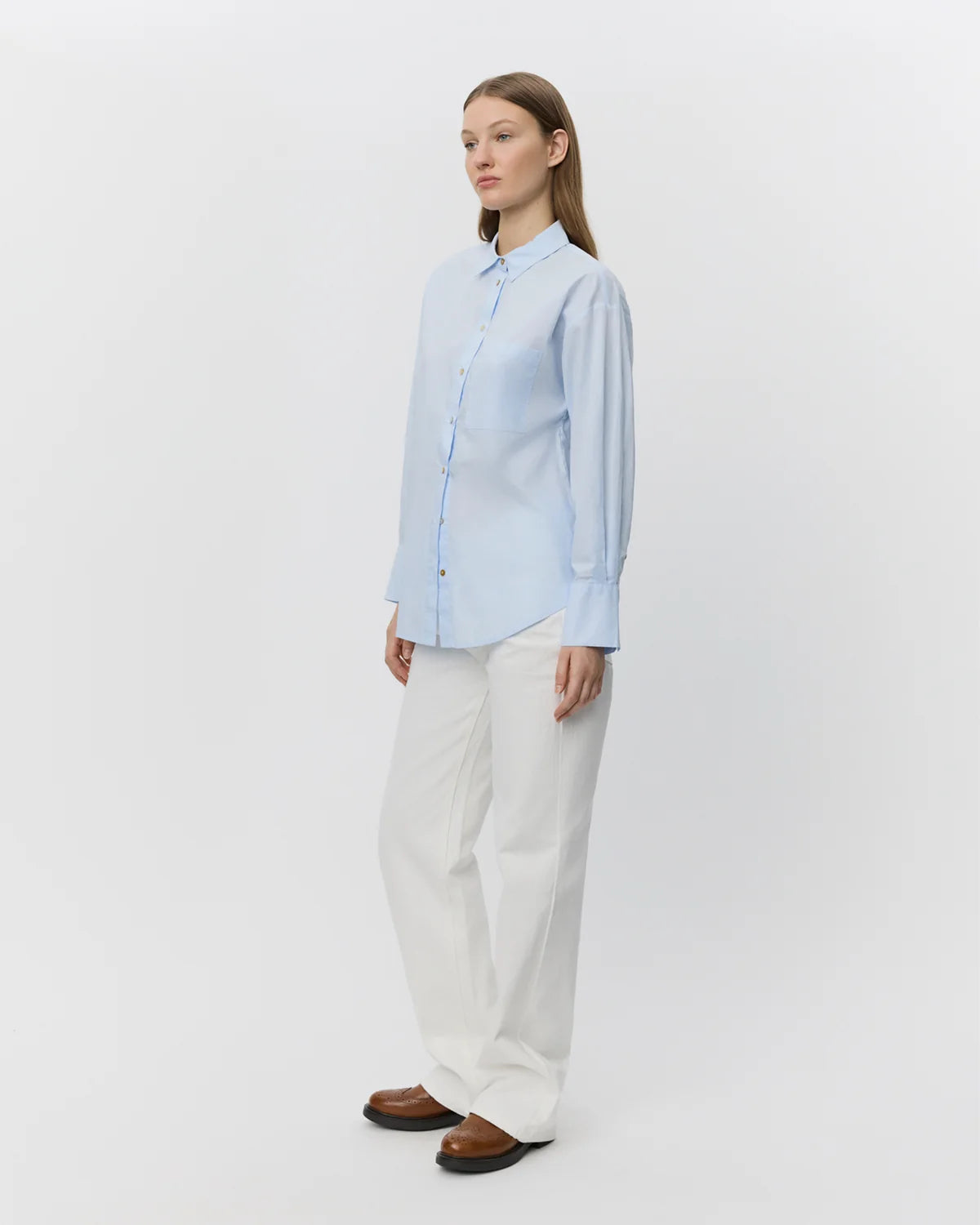 Adalenesw Shirt Light Blue