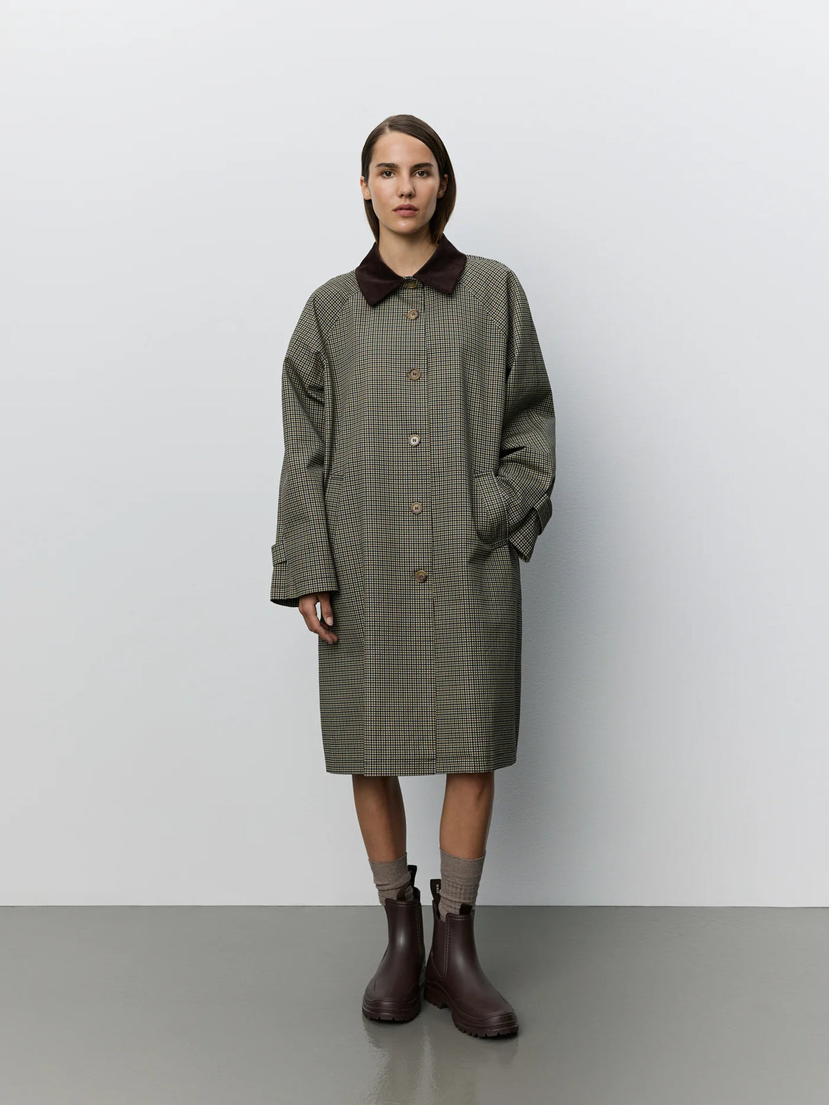 Filliesw Coat Blue/brown
