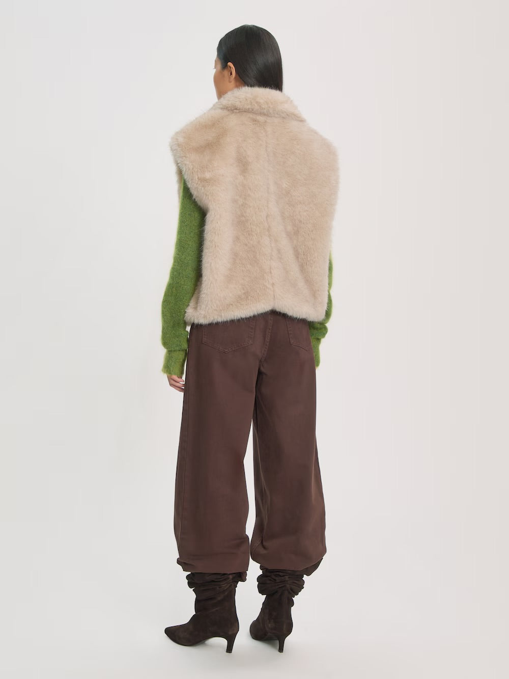 Piper vest silver grey