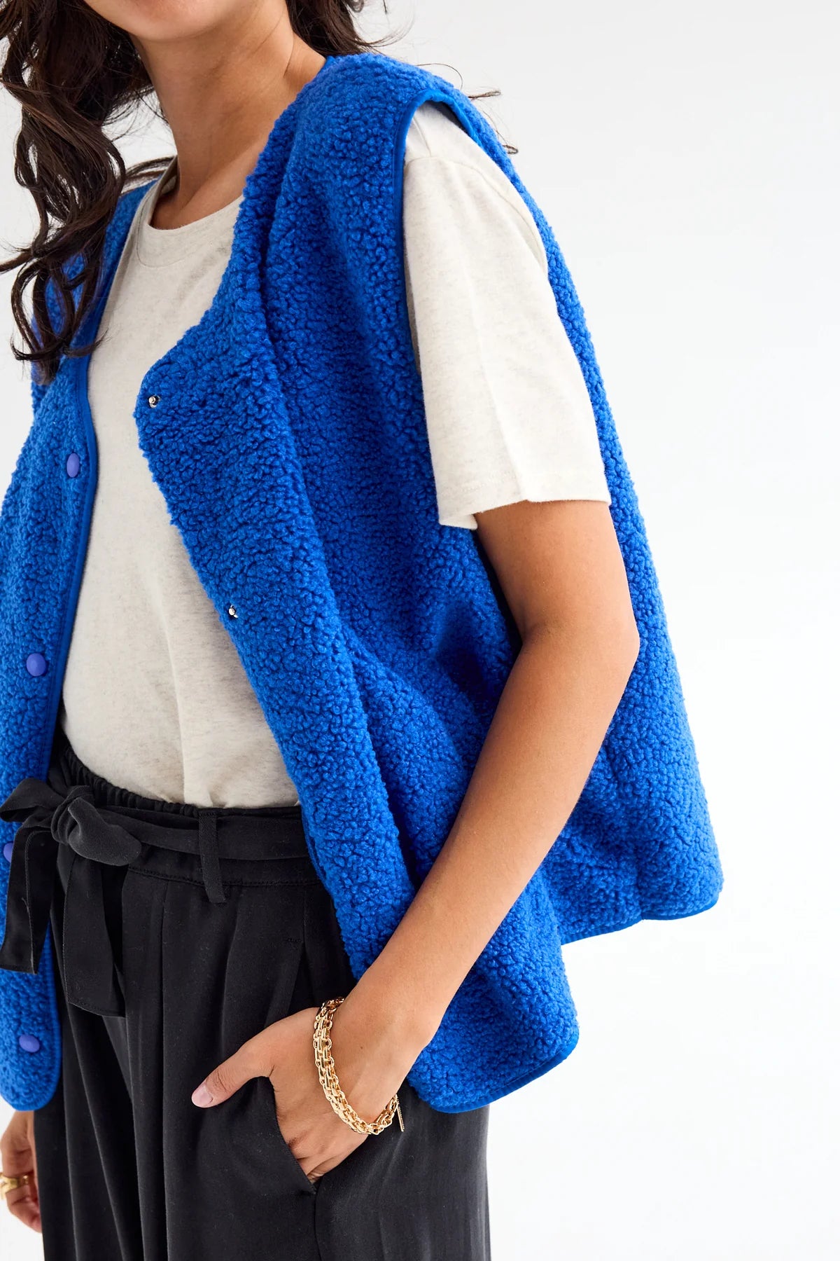 Kiki Gilet Blue