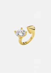 Spike Diamond Ring Gold