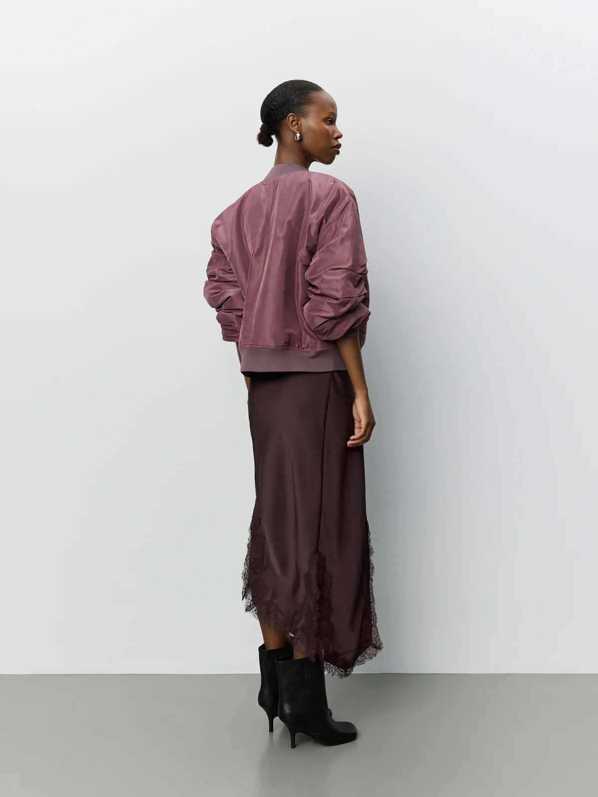 Billasw Bomber Jacket Plum