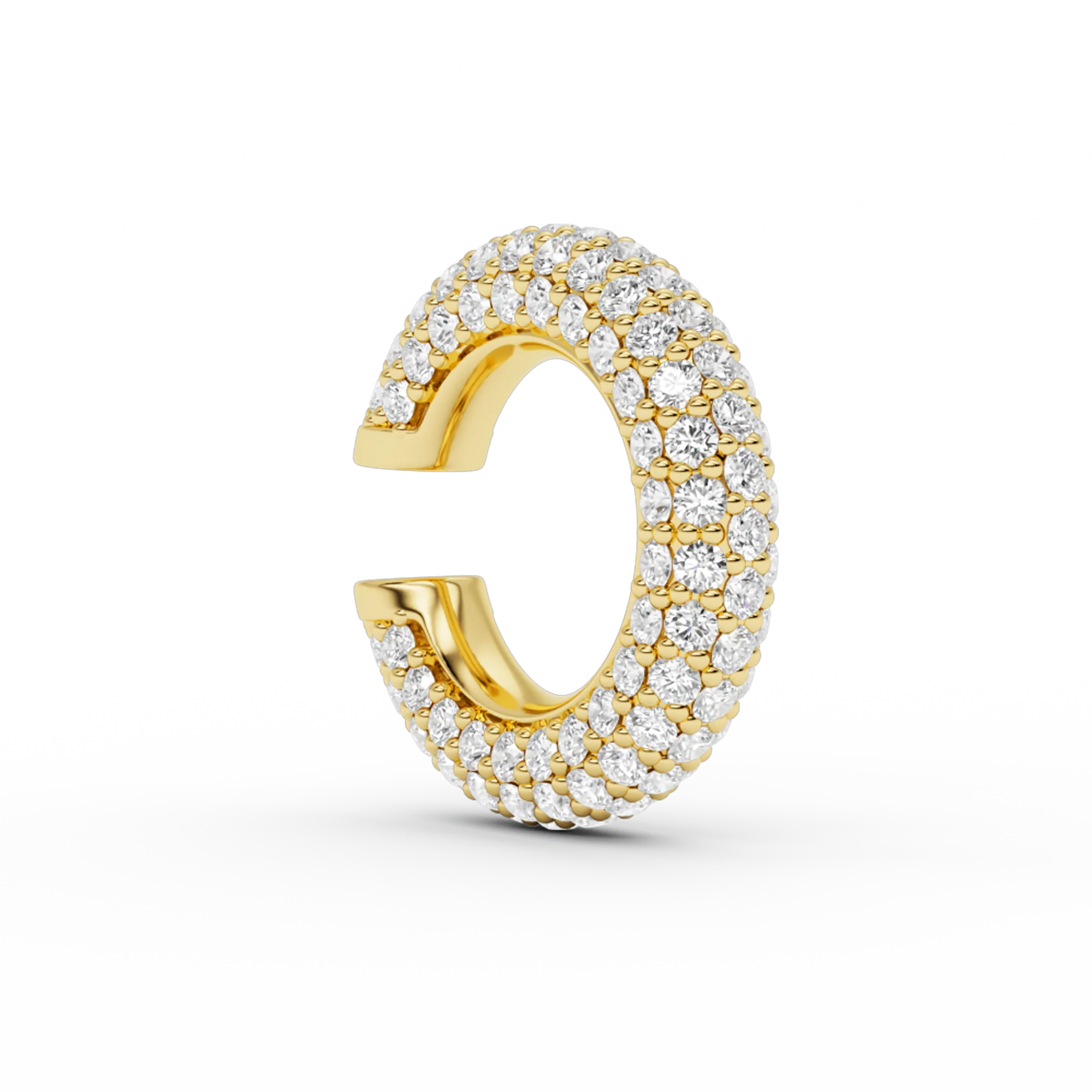Kos Diamond Earcuff Gold