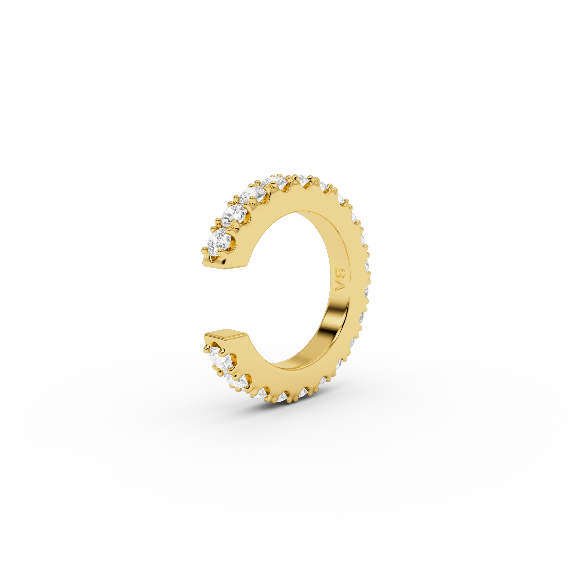 Classic Diamond Earcuff Gold